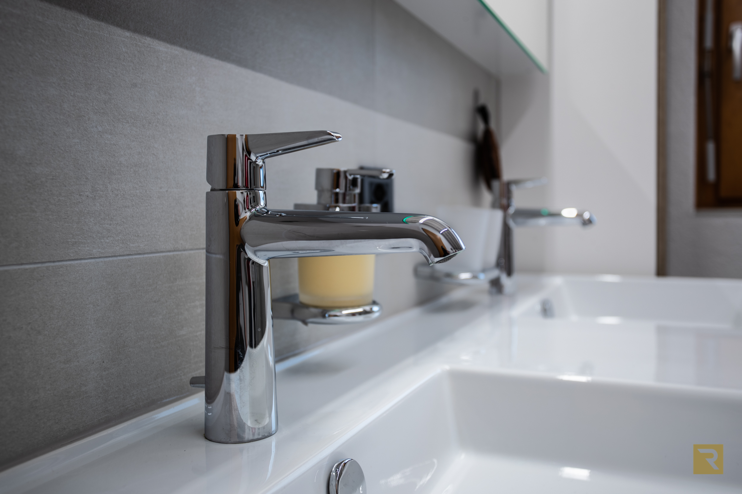 Salle de bain moderne & intimiste