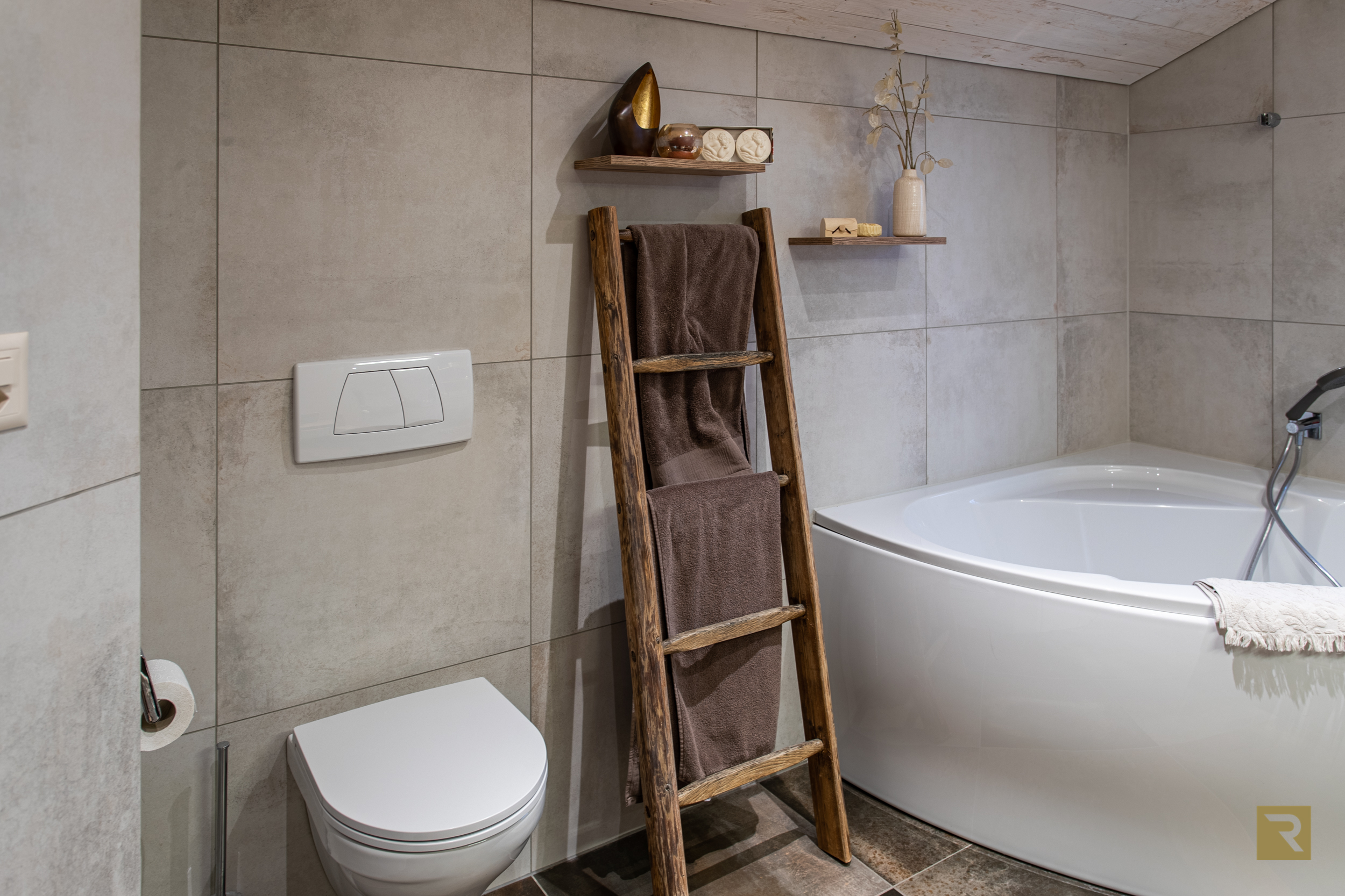 Salle de bain cocooning