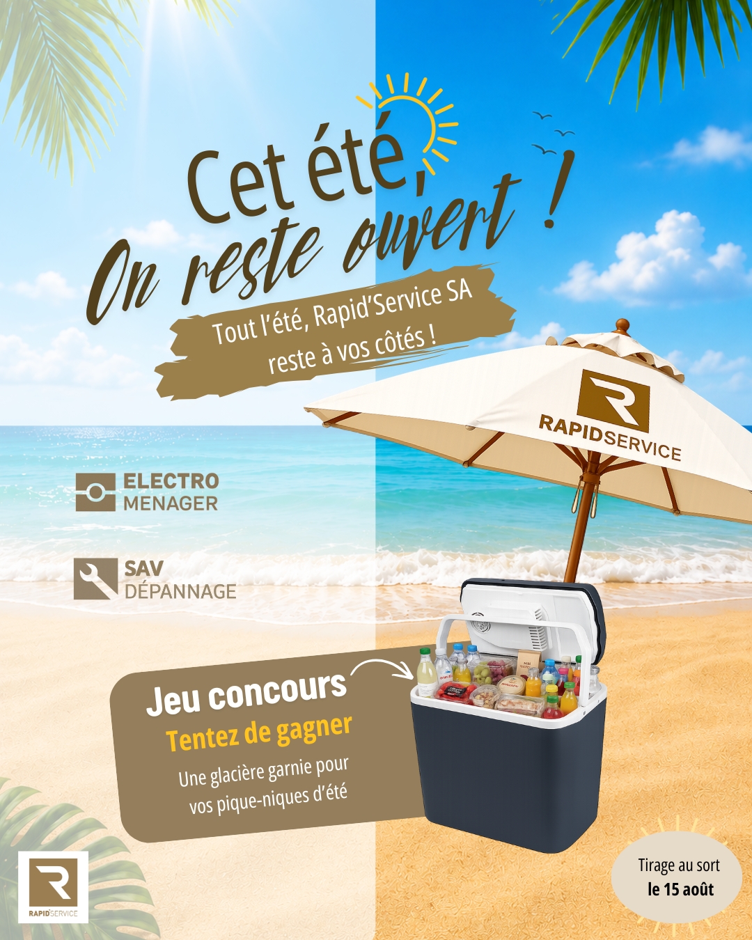 À vos côtés pendant les vacances !